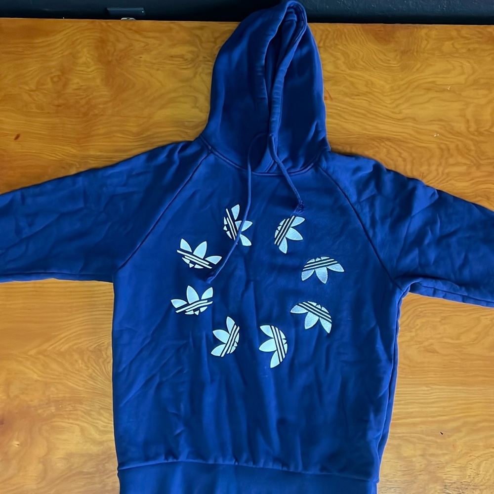 Adidas XS hooded sweatshirt